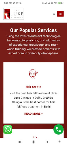 The Luxe Clinique Screen 3