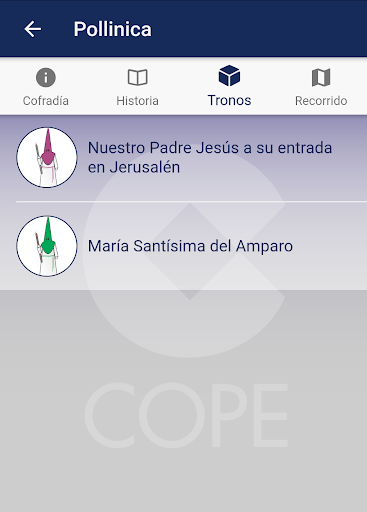 Semana Santa Málaga COPE Screen 2