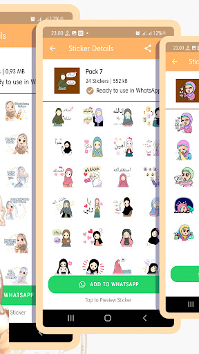 Hijab Sticker for Whatsapp Screen 2