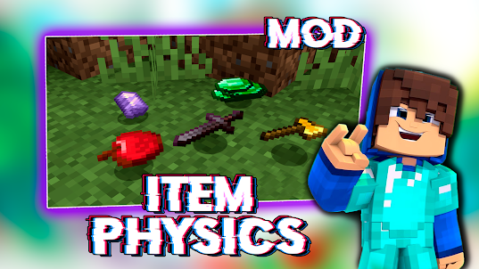 Item Physics Mod for Minecraft