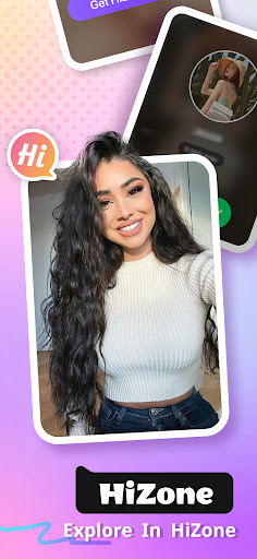 Android application HiZone App: Meet. Chat. Dating screenshort