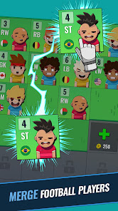 Captura de Pantalla 1 Merge Football Manager: Soccer android