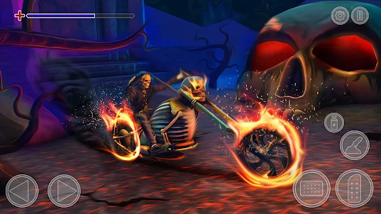 موتو شبح الدراجة رايدر لعبة 3D