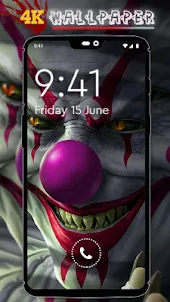 Scary Clown Wallpaper 4K & QHD