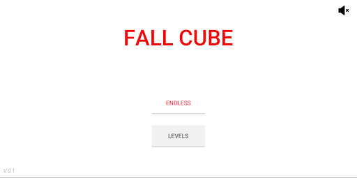 Android application Fall Cube screenshort