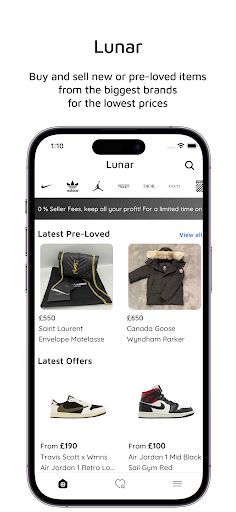 Android application Lunar screenshort