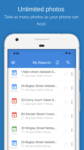 Android application Inspect Live screenshort