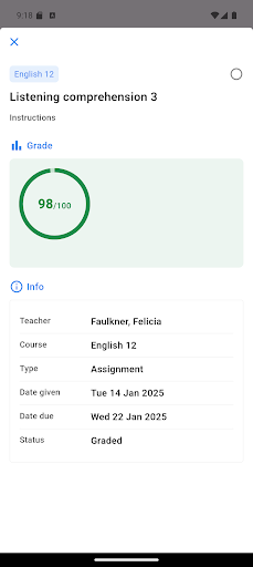 MySchool Parent and Student App