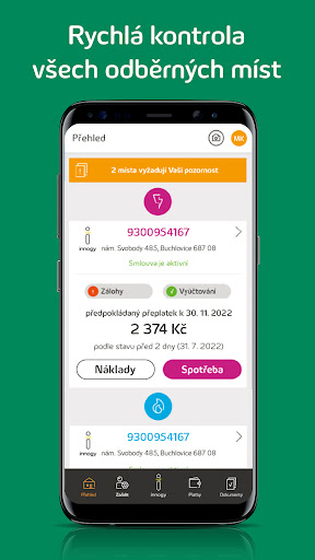 Android application innogy innosvět screenshort