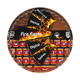 Fire flame GO Keyboard icon