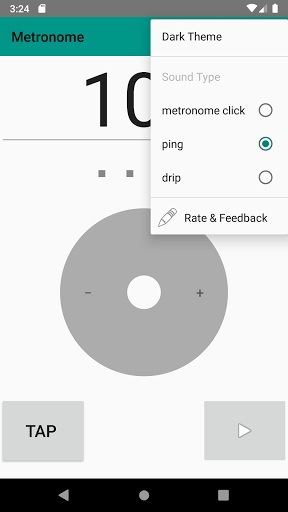 Metronome Screen 2