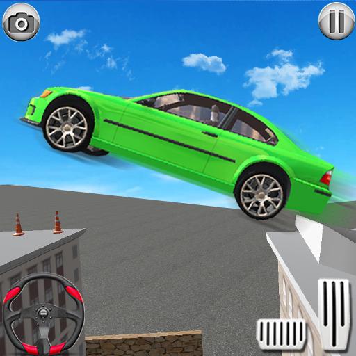 Roof Car Jumping Stunts 3d  Icon