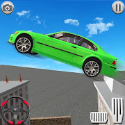 Crazy Car Roof Jumping: Stunt Car Parking Games
