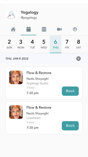 Yogalogy Screen 3
