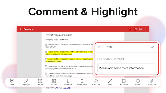 MobiPDF: PDF Editor & Scanner Ekran görüntüsü