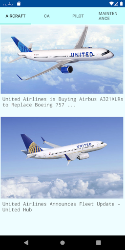 Airline Photo Viewer Screen 2