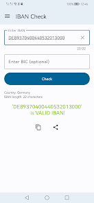 Imágen 4 Verificación IBAN (IBAN Check) android