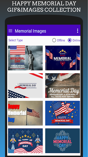 Memorial Day Greetings Screen 2