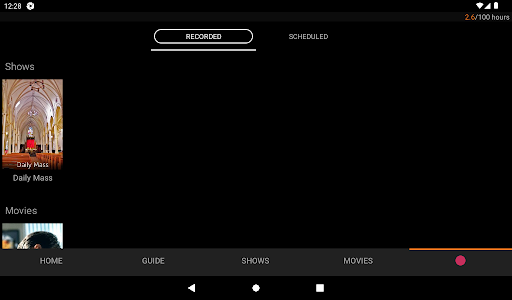 Screenshot of FiberFirst TV