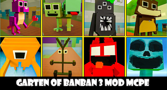 Garten of Banban Chapters 3 Addon Maps Minecraft Bedrock