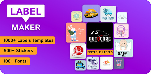 Android application Label Maker : Sticker & Tags screenshort
