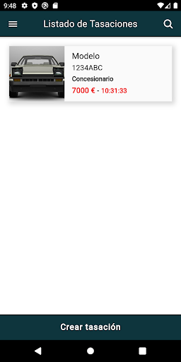 TASAUTO Screen 2
