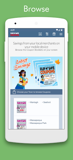 Android application Flip N' Save screenshort