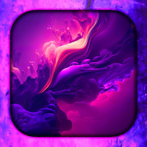 Abstract Purple Live Wallpaper logo