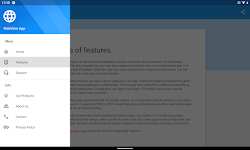 screenshot of WebView App