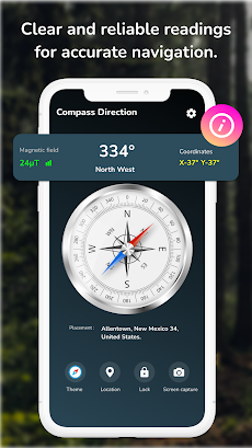 Compass App: Digital Compassのおすすめ画像2