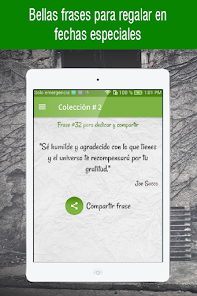 Screenshot 7 frases de humildad y mensajes android
