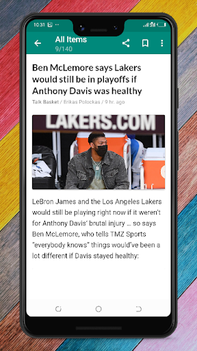Basketball News Screenshot 4 - AppWisp.com