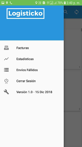 Logisticko Despachos Screen 3