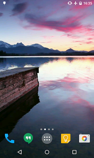 Landscape Live Wallpaper Screen 3
