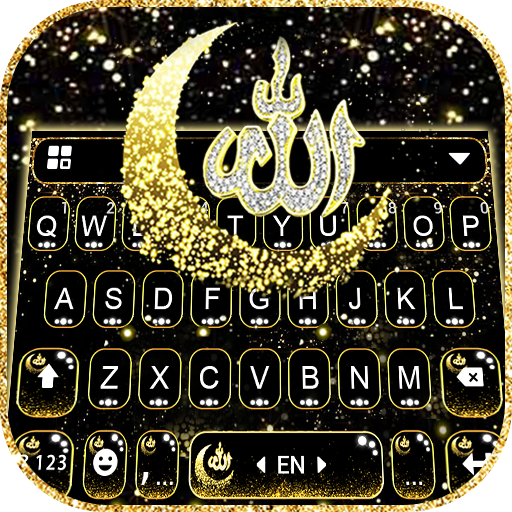 Glitter Allah Theme  Icon