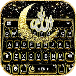 Cover Image of Download Glitter Allah Keyboard Theme 7.0.0_0113 APK