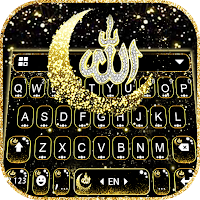 Тема для клавиатуры Glitter Allah