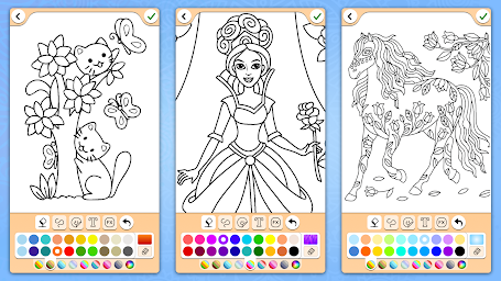 Coloring for girls and women