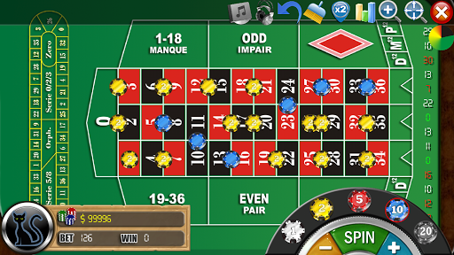 FRENCH Roulette Screen 2