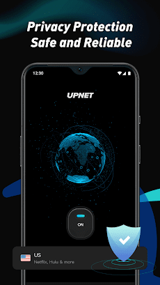 Upnet VPN- Fast & Stable VPNのおすすめ画像1