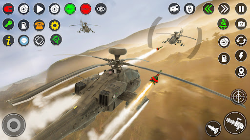 Android application Gunship Battle Helicopter War screenshort
