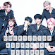 BTS Keyboard Theme Galaxy