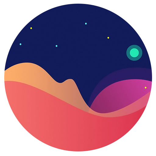 Material Card Dark EMUI Theme Logo
