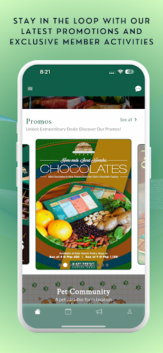 BCC Member's App Screenshot