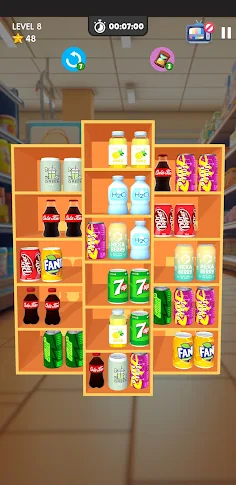 Match Goods Tile Sort Game 3D - Screenshot 2