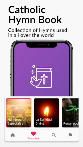 Android application Catholic Hymn Book screenshort