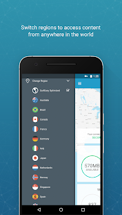 SurfEasy Secure Android VPN Screenshot