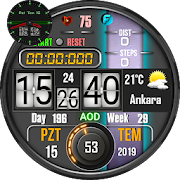 FS 133 Digital Watch Face For WatchMaker Users