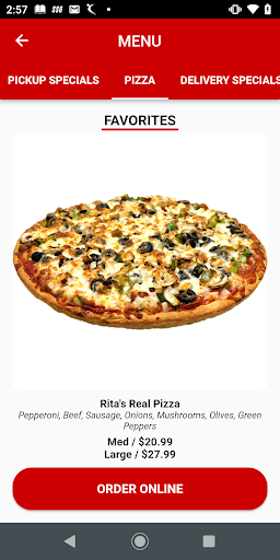 Pizza Rita Spokane Screen 3
