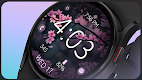 screenshot of Cherry Blossom Watch Face